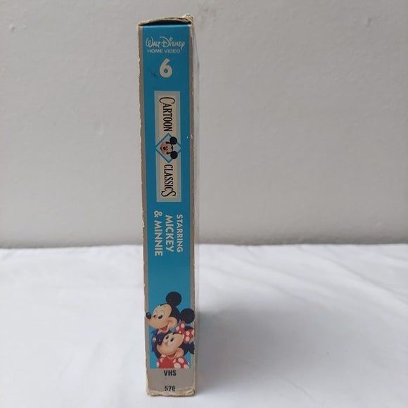 Walt Disney Cartoon Classics Volume 6 Starring Mickey & Minnie VHS 1991 - Picture 4 of 6